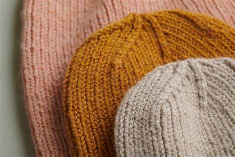 Classic Ribbed Hat Free Hat Knitting Pattern