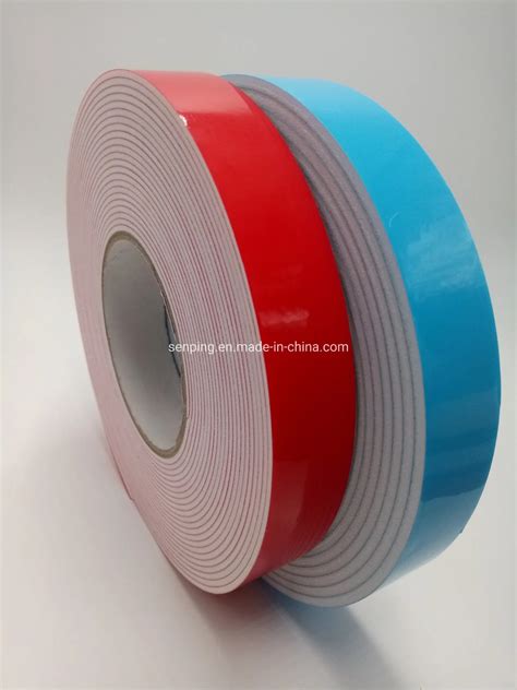 China Pvc Foam Glazing Tape Double Sided Pvc Foam Tape Epdm Foam Tape