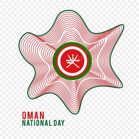 Oman National Day Vector Hd Png Images Abstract Wavy Line Shaped Oman