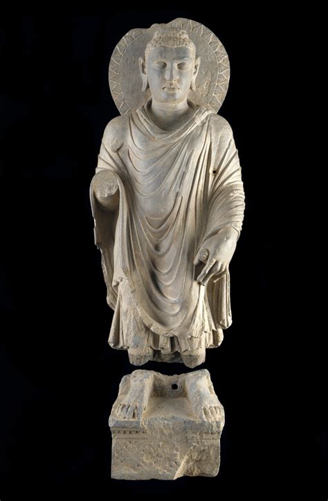 Standing Figure Of The Buddha Kushan BuddhaRupa