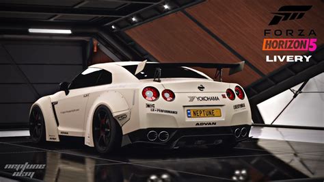 Liberty Walk Nissan GT R R35 Black Edition Type 1 Livery Forza