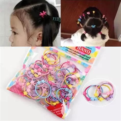 Set 50 Ligas Donas Para El Pelo Mercadolibre