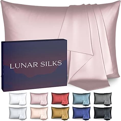 Lunar Silks Highest Grade 6a 100 Pure Mulberry Real Silk Pillowcase