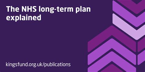 On 7 January The Nhs Long Term Plan Was Published Setting Out Key