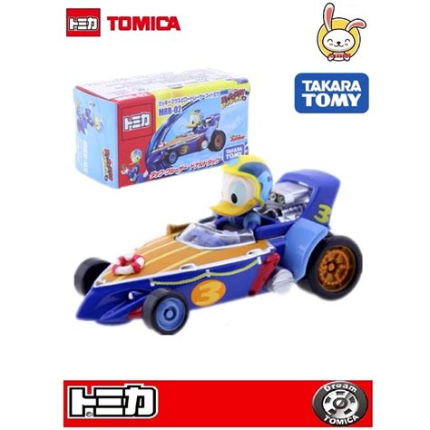 Tomica Mickey Mouse And Road Racers Diecast Mrr 02 Cabin Cruiser Donald