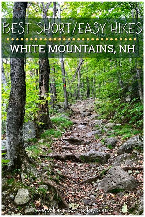 Easy Hikes In The White Mountains New Hampshire White Mountain