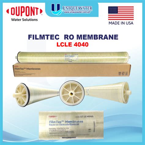 DuPont FilmTec LCLE 4040 Reverse Osmosis Membrane Lazada PH