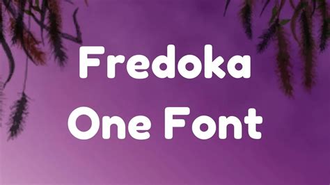 Fredoka One Font Free Download