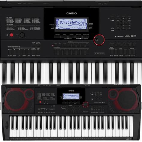 Casio 61 Key Portable Keyboard CT X3000 Black 45 OFF