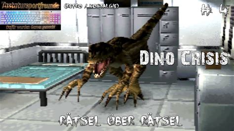 Dino Crisis Let s Play 004 Rätsel über Rätsel PS1 Retro