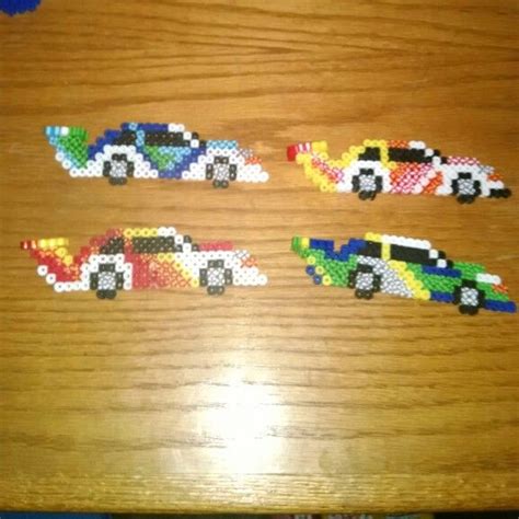 Race Cars Perler Beads By Noreen Campagna