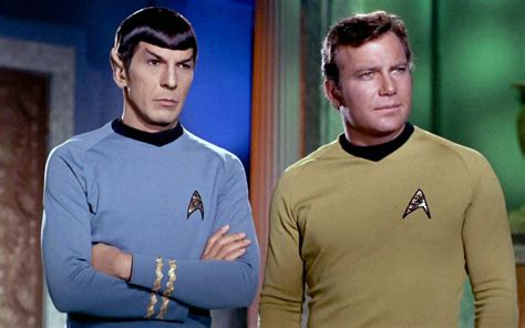 Spock And Kirk Star Trek Série Original Star Trek Original História