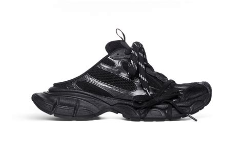 Balenciaga 3xl Trainer Mule All Black Release Date Hypebeast