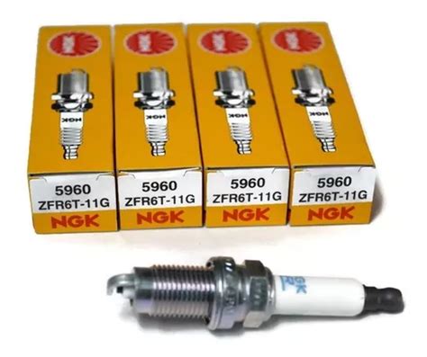 Bujías Ngk Zfr6t-11g 5960 4 Pzas | Envío gratis