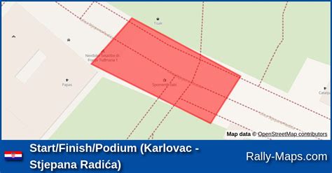 Start Finish Podium Karlovac Stjepana Radi A Stage Map Quattro