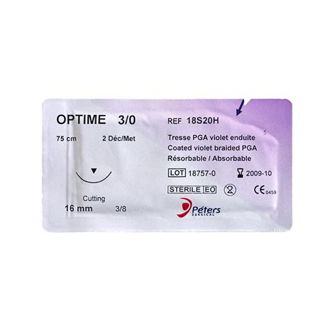 Sutures Résorbables Optime