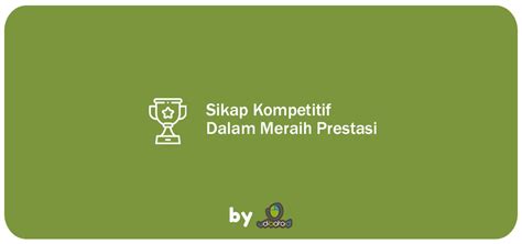 Sikap Kompetitif Dalam Meraih Prestasi Udibaraid