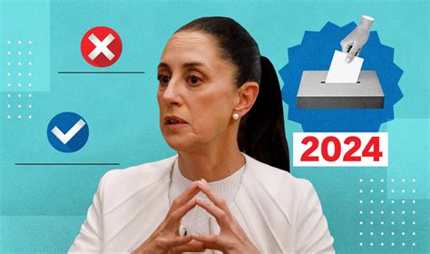 Claudia Sheinbaum Lidera Encuestas Y Sanciones Rumbo A 2024