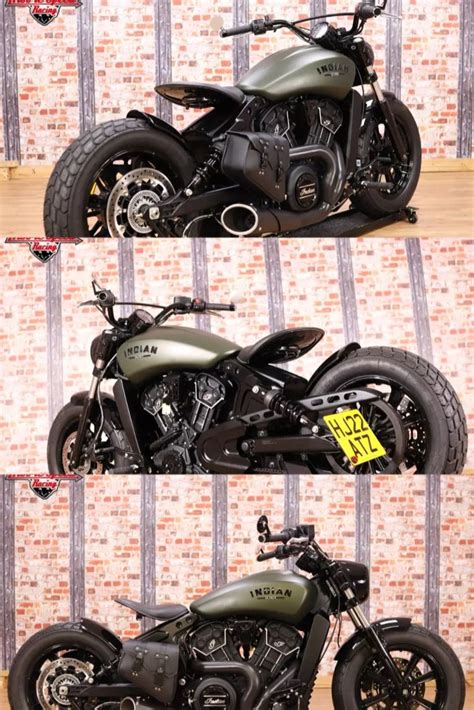 Indian Scout Rogue Modified By Moore Speed Racing Bobber Motorcycle