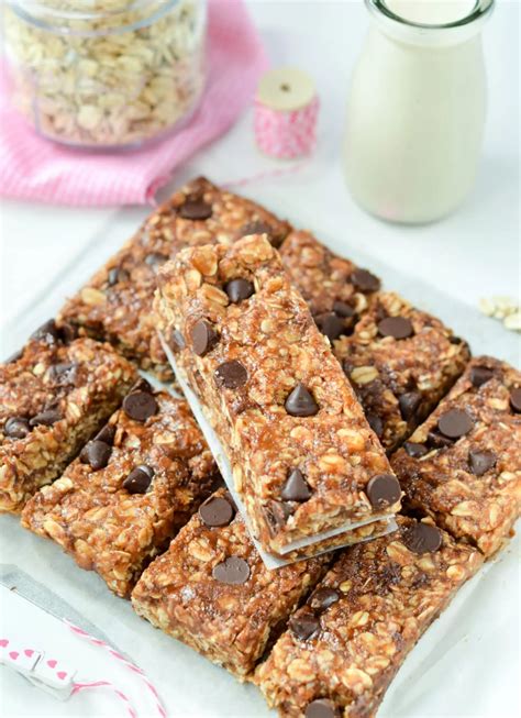 Peanut Butter Oatmeal Protein Bars Recipe Vegan Protein Bars