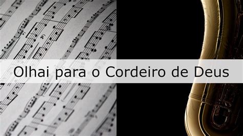 Olhai para o Cordeiro de Deus Harpa Cristã nº20 Partitura para