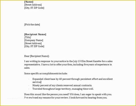 Free Email Cover Letter Templates Of Sending Your Resume And Cover Letters Via Email Sample