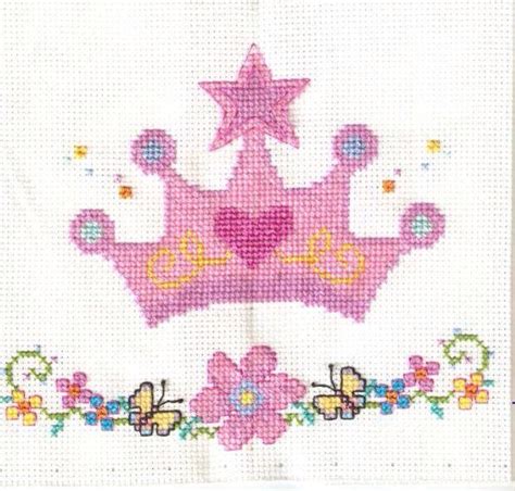 Princess Crown Cross Stitch Punto De Cruz Patrones Punto De Cruz