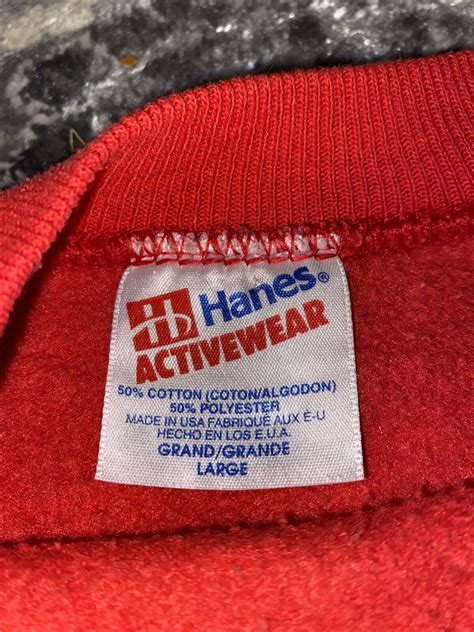 Vintage Christmas Sweatshirt 1990s Hanes Activewear Gem