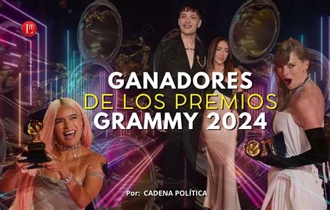 GANADORES DE LOS PREMIOS GRAMMY 2024 Latitud Megalópolis