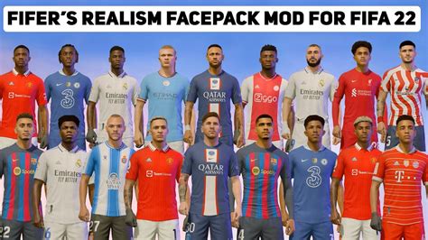 Fifer S Realism Facemod For Fifa X Eep Mod Pc Youtube