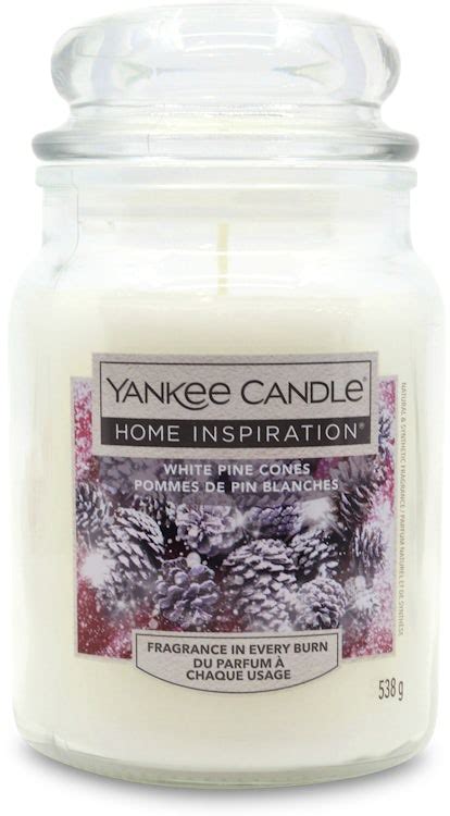 Yankee Candle Home Inspiration White Pine Cones 538g | medino