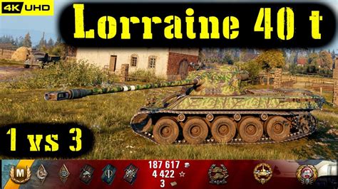 World Of Tanks Lorraine 40 T Replay 5 Kills 6 9k Dmg Patch 1 4 1