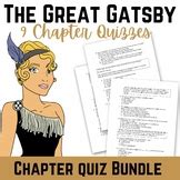 The Great Gatsby Chapter 1 Multiple Choice Quiz By Modern ELA Materials