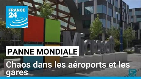 La panne informatique géante sème la pagaille dans des aéroports et des