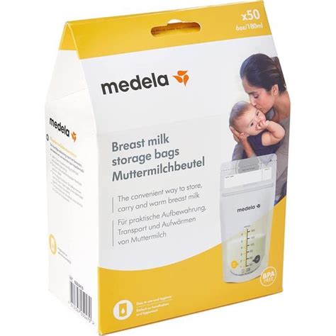 Sachet De Conservation Pour Lait Maternel Medela Double Glissiere De