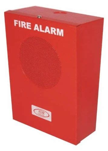 Mild Steel Fire Safety Hooter For Offices 24 V At Rs 3000 In New