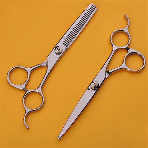 AHUAPET Curved Scissors Dog Grooming Kit Scissors Pet Grooming Thinning ...