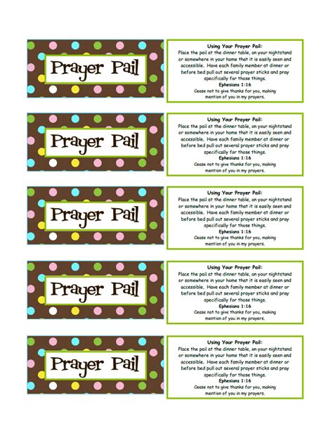 Prayer Rock Poem Printables – Printable Template Calendar