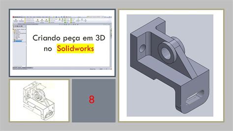 8 Criando peça no solidworks YouTube