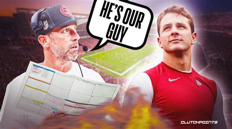 49ers Kyle Shanahan Gets Real On Brock Purdy Qb Room