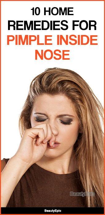 Pimple Inside Nose Causes And Natural Remedies Pimple Inside Nose