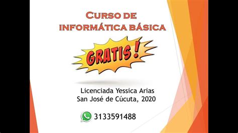 Curso De Informática Básica Gratis Youtube