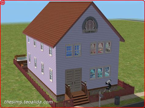 House 1x2 Lot 188 The Sims Fan Page