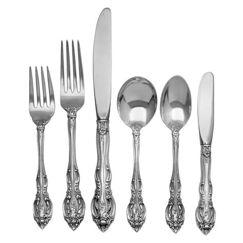 La Scala Gorham Sterling Silver Flatware Set Ptd In 1964