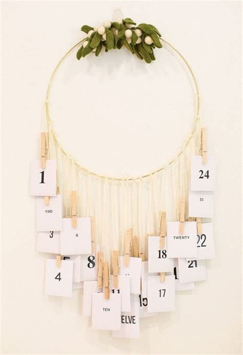 Diy Wall Hanging Calendar Ideas Homemydesign