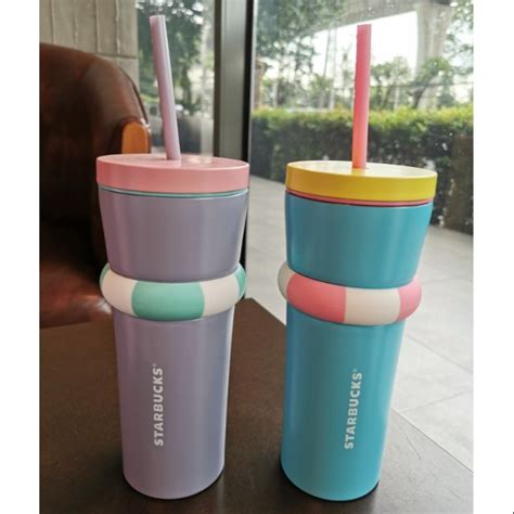 Starbucks Stainless Tumbler แก้วสีพาสเทล Shopee Thailand