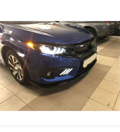 Honda Cıvıc Fc5 2016 2021 Anımasyonlu Mustang Dızayn Led Far Takımı