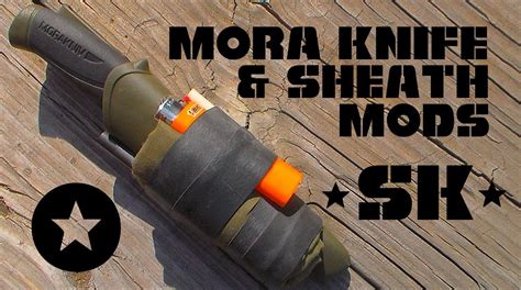 Mora Knife And Sheath Modifications This Is Cool Mora Knives