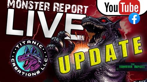 Monster Report Live Titanic Creations Gorgo Update Youtube