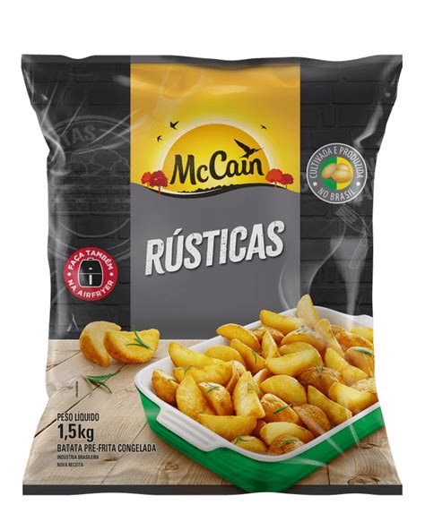 Batata Pré Frita Rústica Mccain Pacote 15kg Sams Club